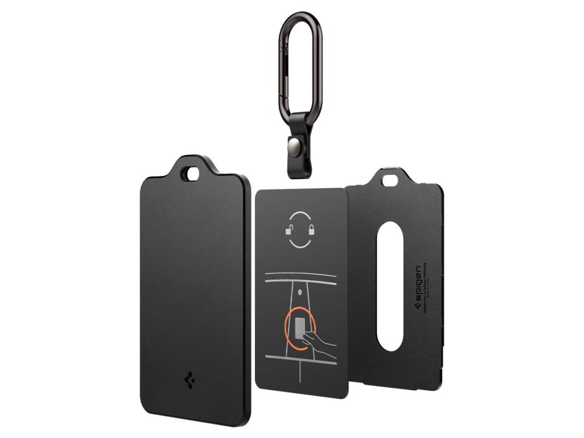 Spigen TO243 Tesla Key Card Holder for Car Keys - Black