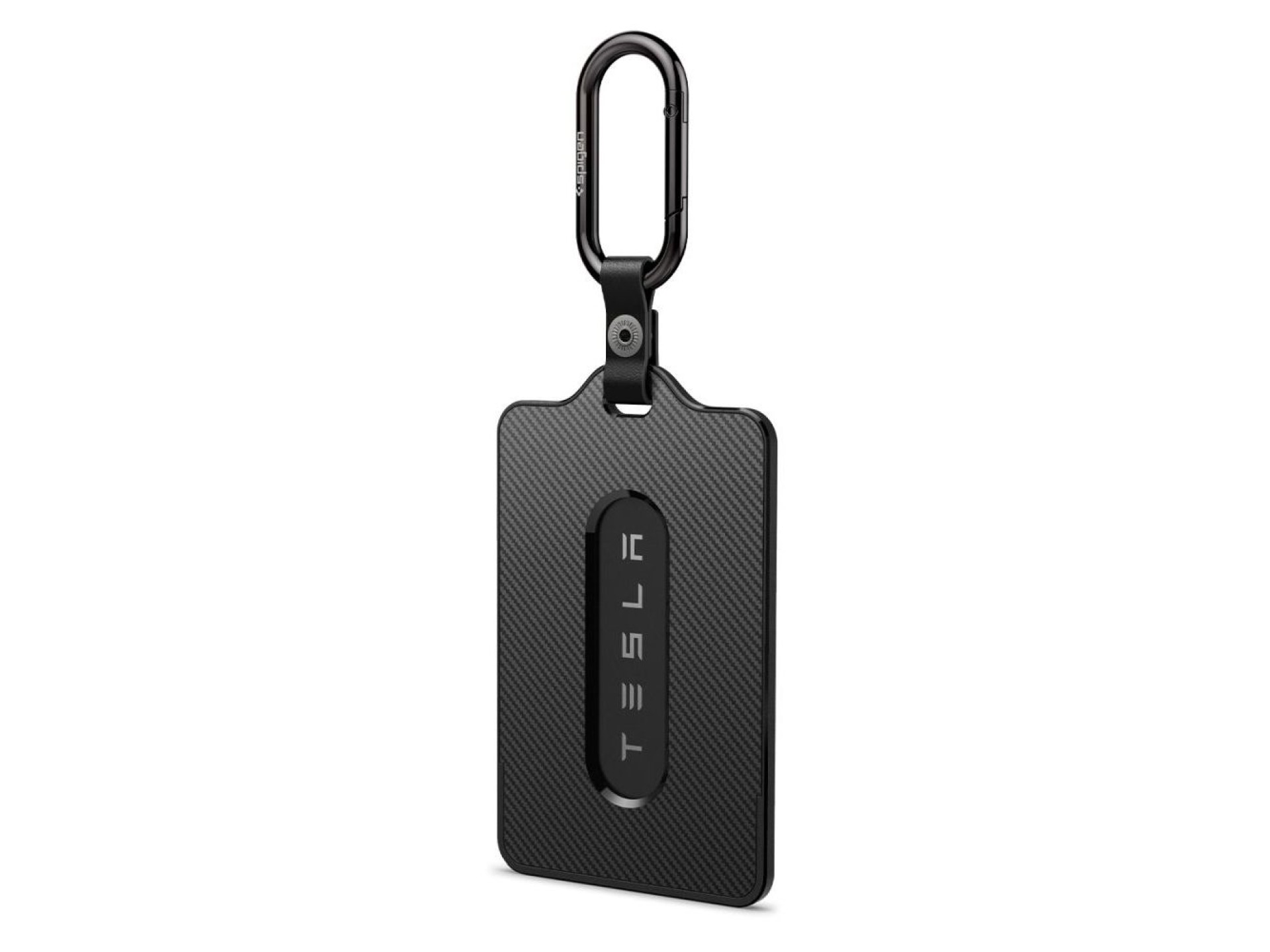Spigen TO243 Tesla Key Card Holder for Car Keys - Black