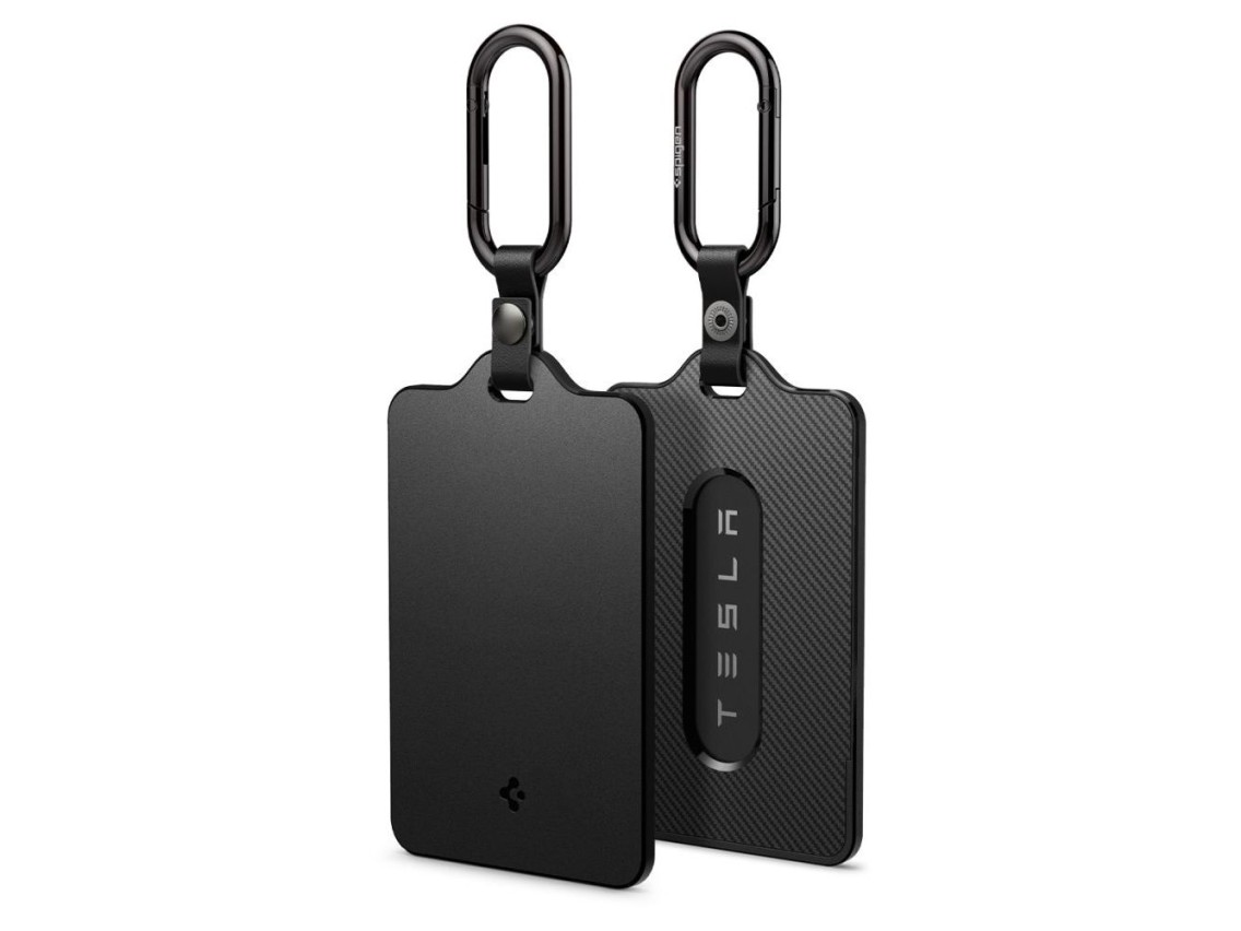 Spigen TO243 Tesla Key Card Holder for Car Keys - Black