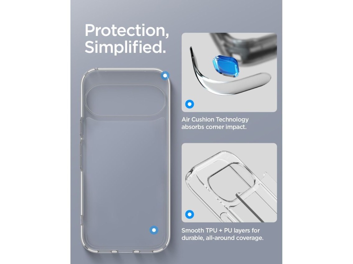Spigen Ultra Hybrid Case for Google Pixel 11 - Transparent