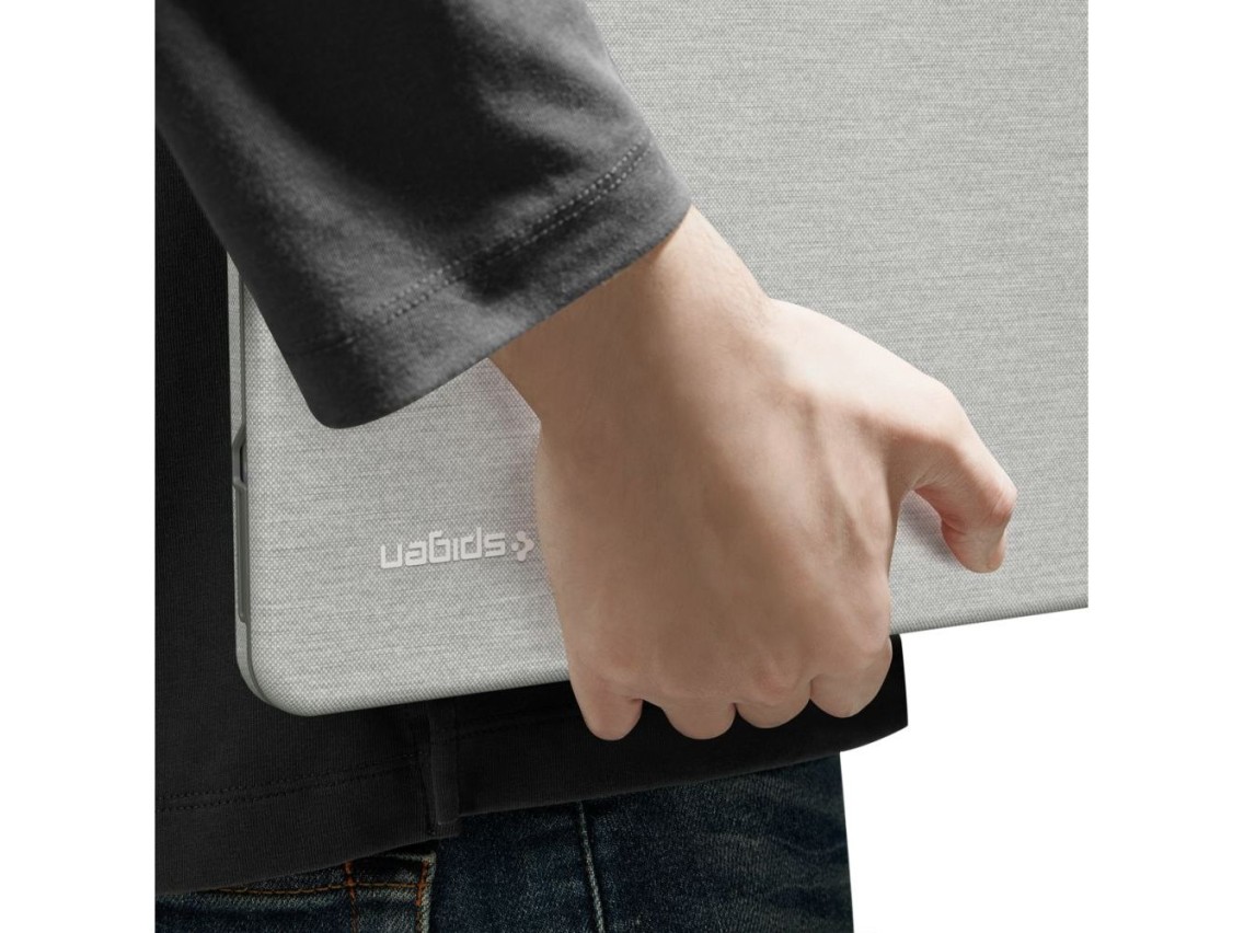 Capa Spigen Urban Fit para MacBook Neo 13" 2026 - Cinza