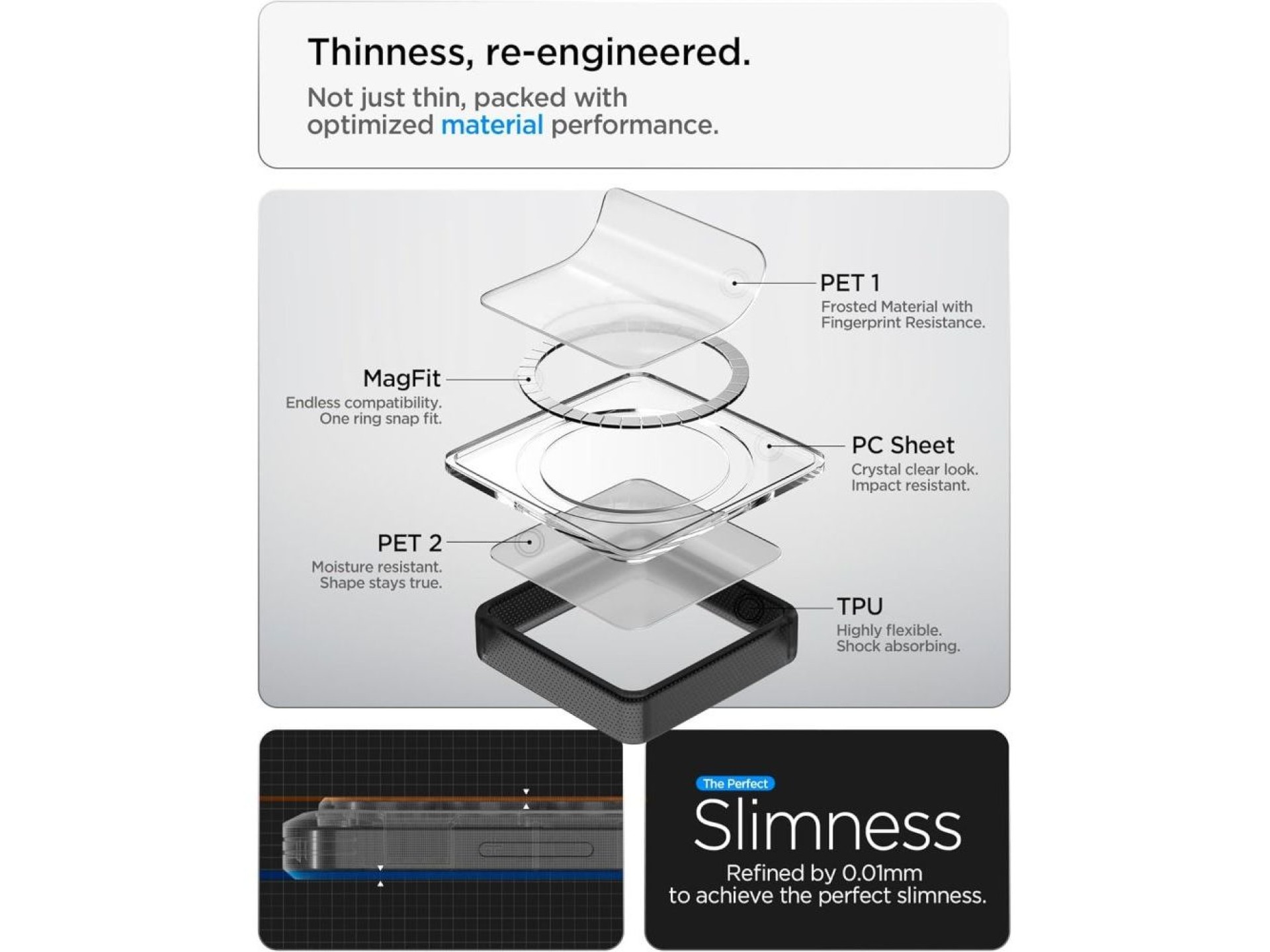 Funda Spigen Ultra Hybrid Mag MagSafe para Samsung Galaxy S26 FE - Negra