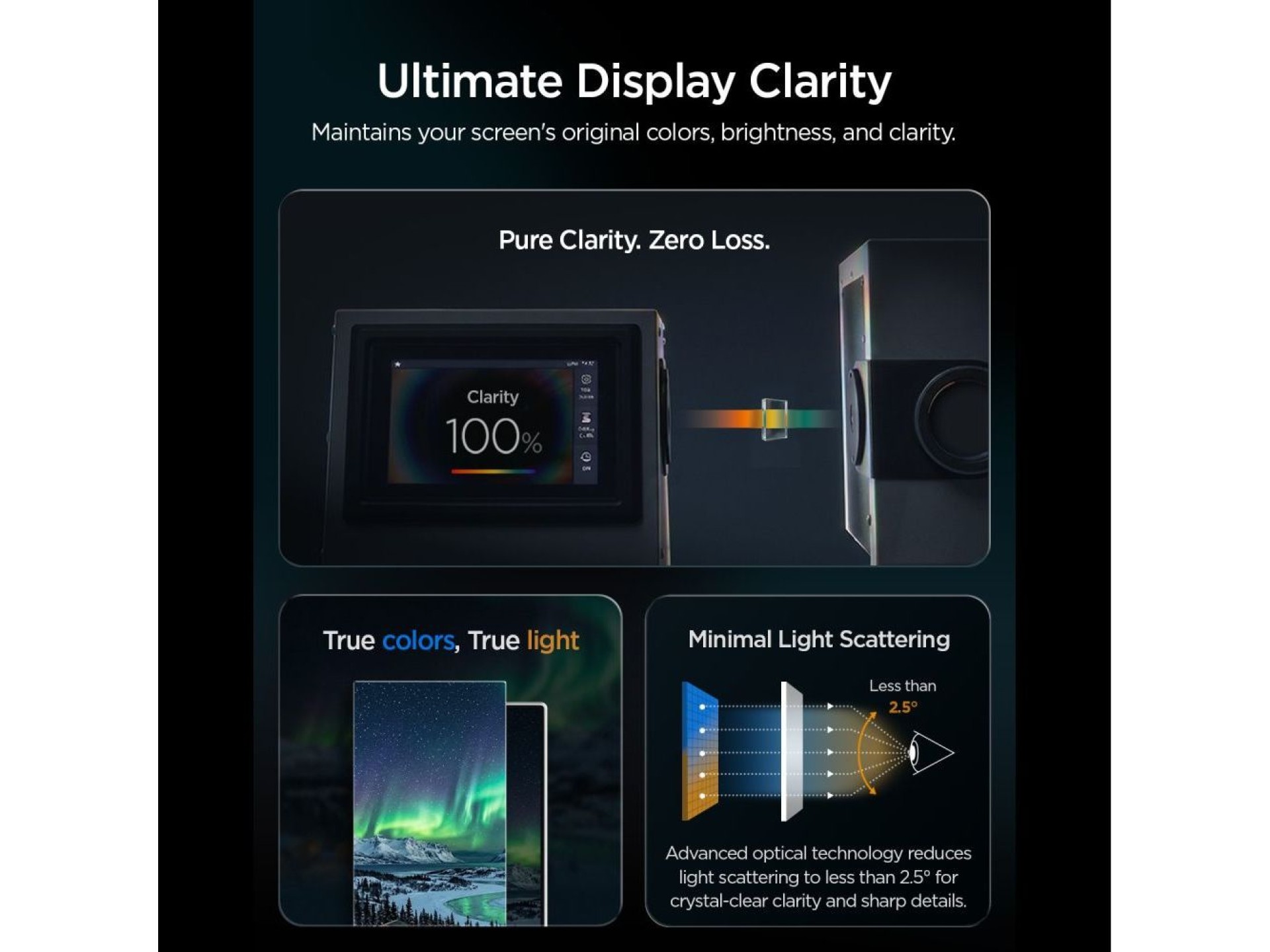 Spigen Glas.tR EZ Fit Pro AC (Paquete de 2) Protectores de pantalla de vidrio templado para Samsung