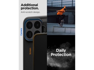 Spigen Rugged Armor case for Xiaomi 17T Pro - matte black Spigen Rugged Armor case for Xiaomi 17T Pro - matte black