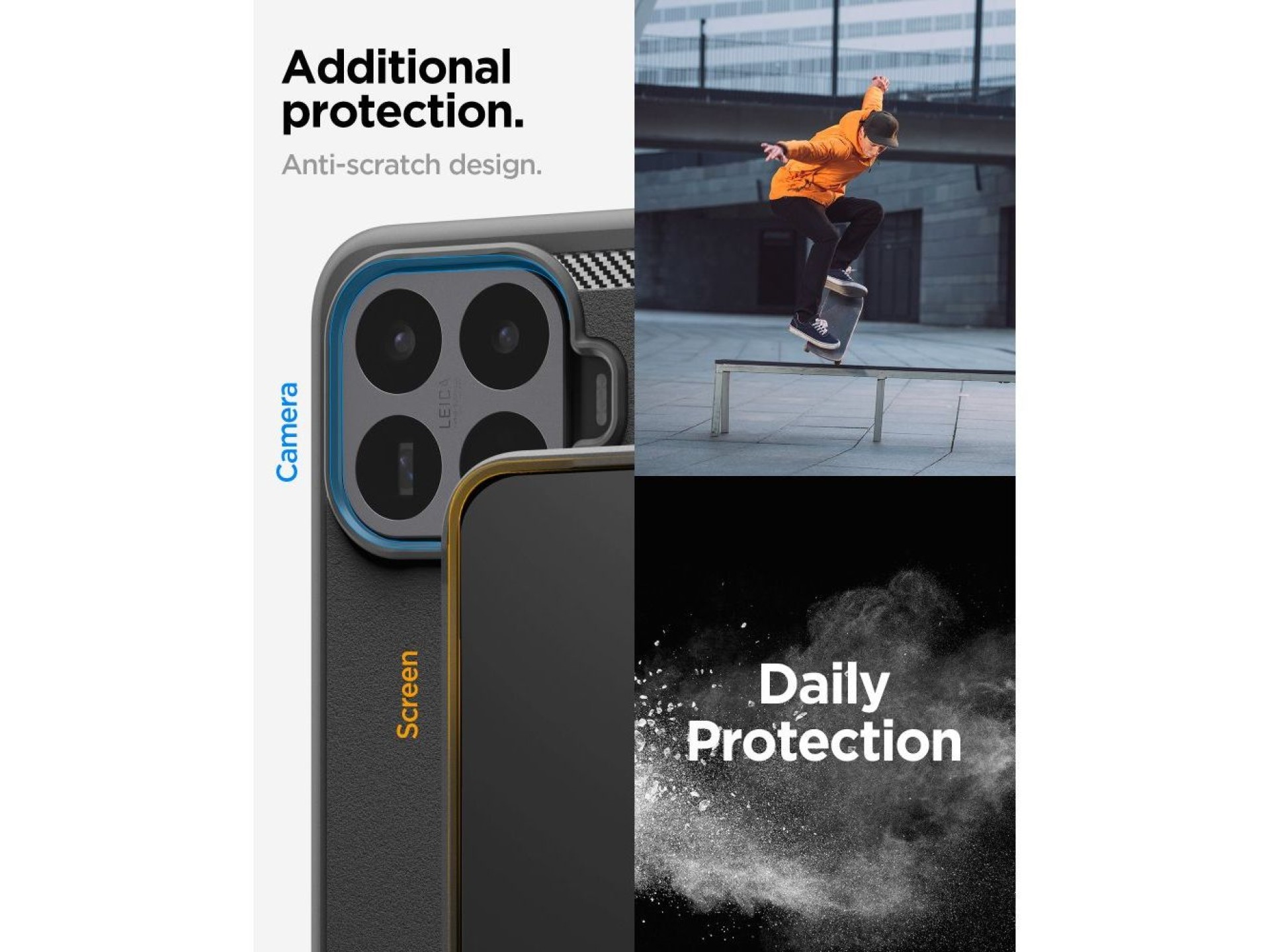 Spigen Rugged Armor Case for Xiaomi 17T - Matte Black
