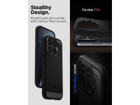 Funda Spigen Rugged Armor para Xiaomi 17T Pro - negro mate Funda Spigen Rugged Armor para Xiaomi 17T Pro - negro mate