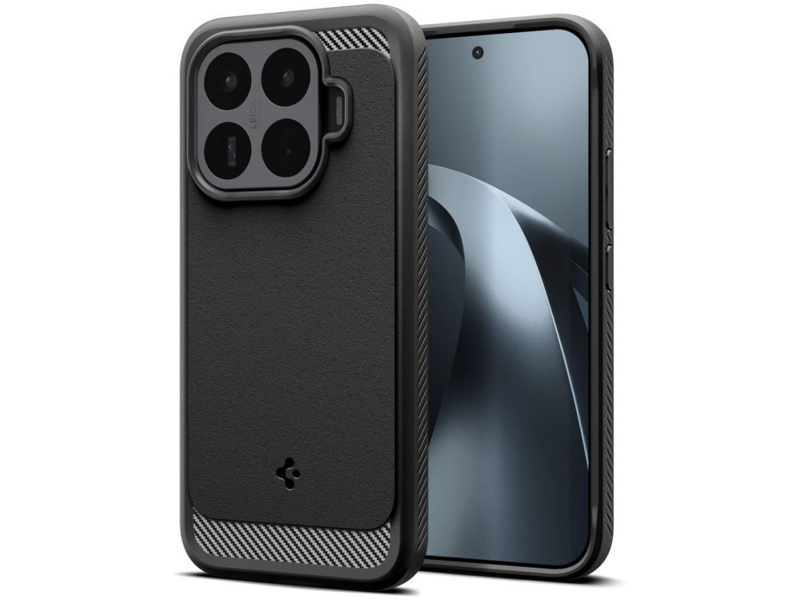 Spigen Rugged Armor Case for Xiaomi 17T - Matte Black