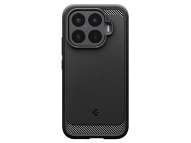 Capa Spigen Rugged Armor para Xiaomi 17T - Preto Fosco