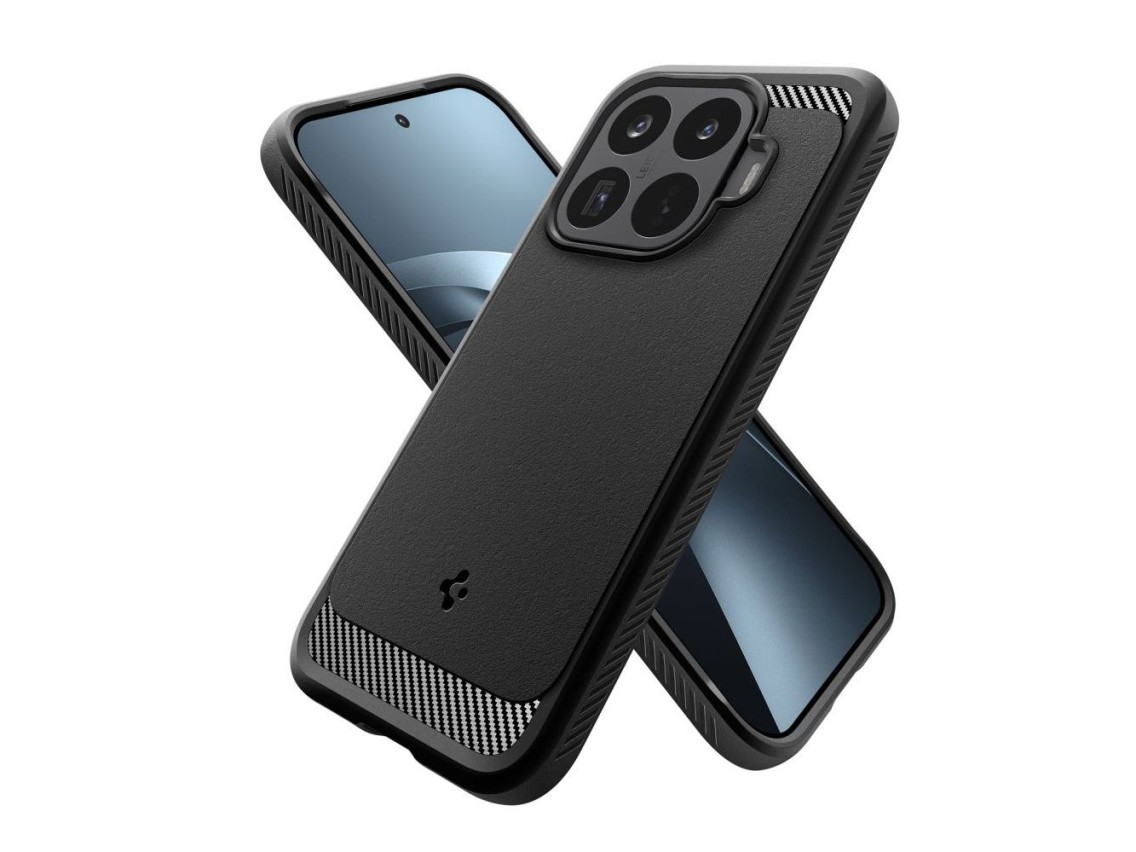 Spigen Rugged Armor Case for Xiaomi 17T - Matte Black