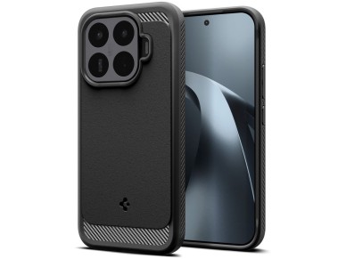 Capa Spigen Rugged Armor para Xiaomi 17T - Preto Fosco