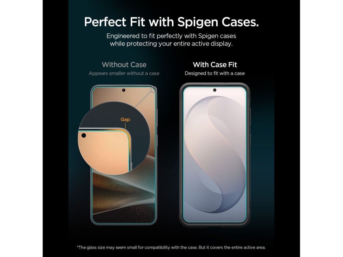 Spigen Glas.tR EZ Fit Pro AC Tempered Glass for Samsung Galaxy S26 FE