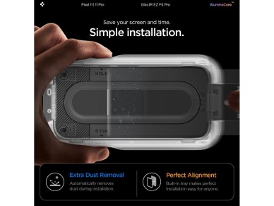 Spigen Glas.tR EZ Fit Pro 2-Pack Tempered Glass Screen Protector for Google Pixel 11 / 11 Pro Spigen Glas.tR EZ Fit Pro 2-Pack Tempered Glass Screen Protector for Google Pixel 11 / 11 Pro