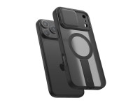 Capa Tech-Protect Kevlar Aura MagSafe para iPhone 18 Pro Max / 17 Pro Max - Preto Fosco