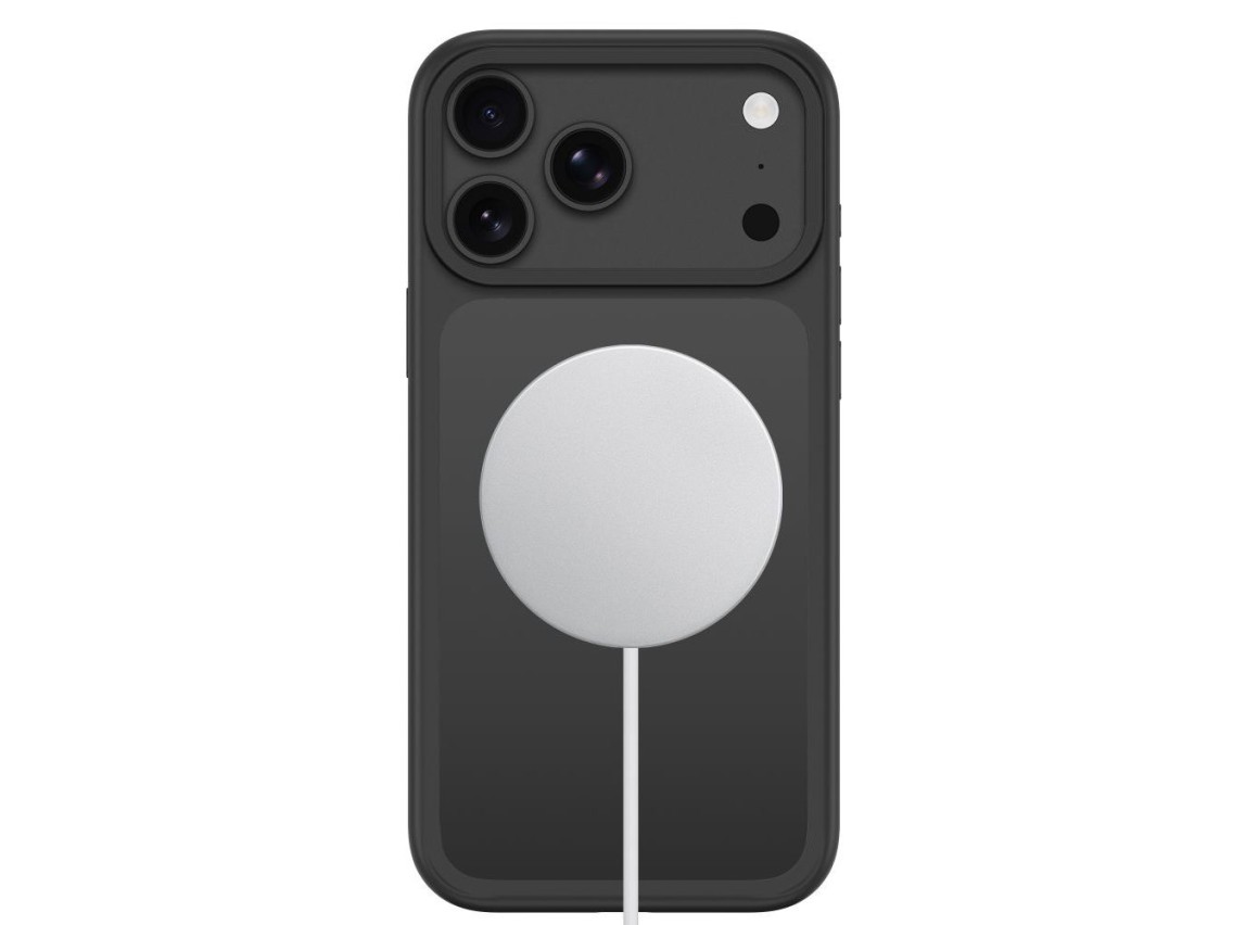 Capa Tech-Protect Magmat Magsafe CC para iPhone 18 Pro Max / 17 Pro Max - Preto Fosco