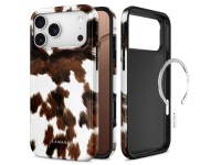 Funda Tech-Protect Lamano MagSafe para iPhone 18 Pro Max / 17 Pro - marrón y blanco Funda Tech-Protect Lamano MagSafe para iPhone 18 Pro Max / 17 Pro - marrón y blanco