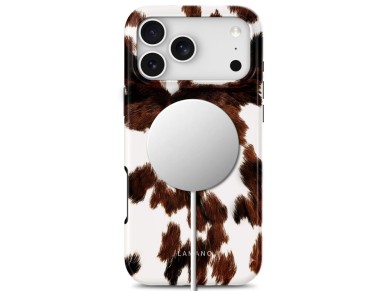 Tech-Protect Lamano MagSafe case for iPhone 18 Pro Max / 17 Pro - brown and white Tech-Protect Lamano MagSafe case for iPhone 18 Pro Max / 17 Pro - brown and white