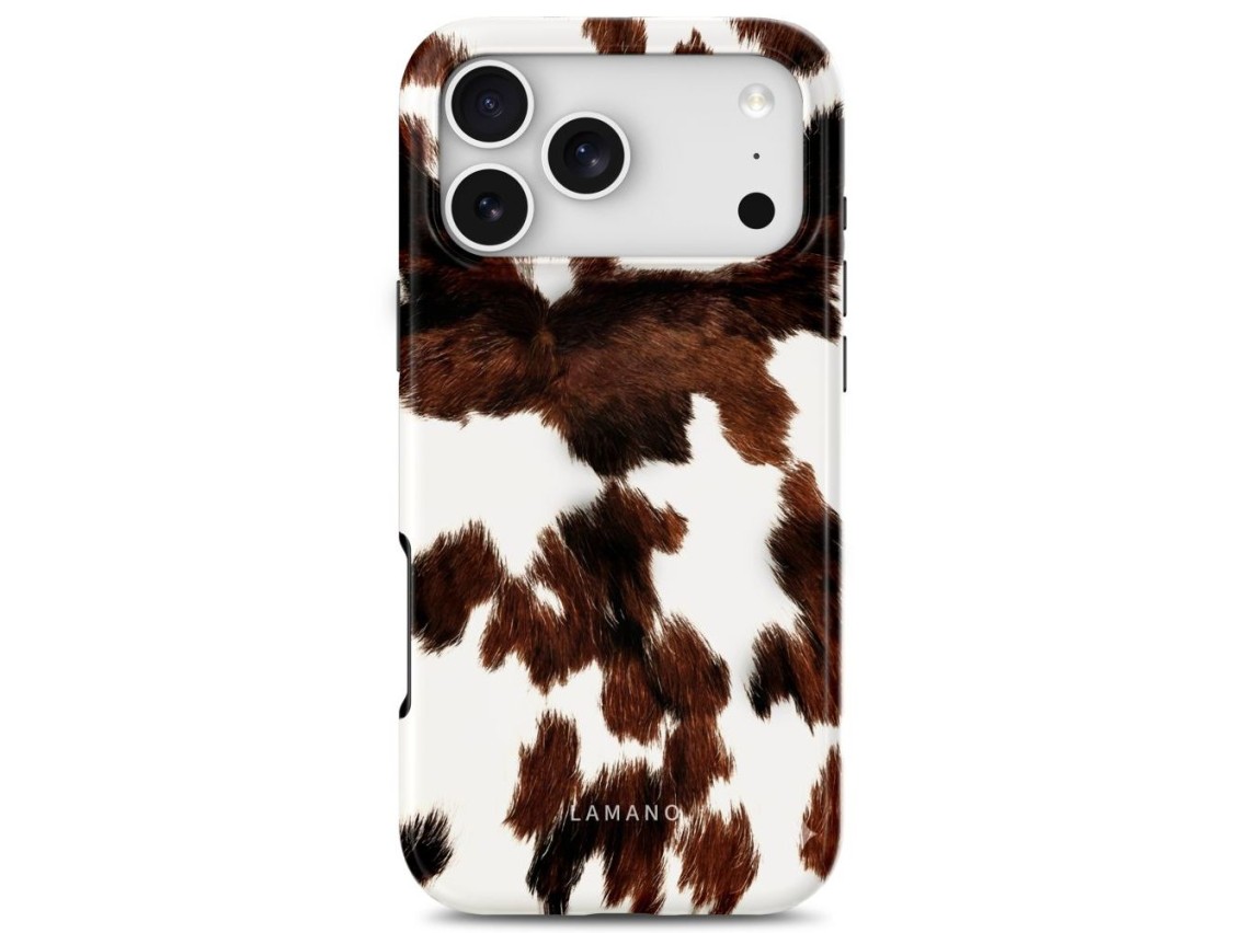 Funda Tech-Protect Lamano MagSafe para iPhone 18 Pro Max / 17 Pro - marrón y blanco