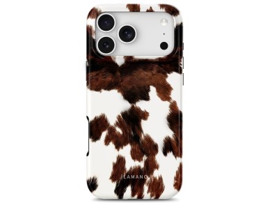 Tech-Protect Lamano MagSafe case for iPhone 18 Pro Max / 17 Pro - brown and white Tech-Protect Lamano MagSafe case for iPhone 18 Pro Max / 17 Pro - brown and white