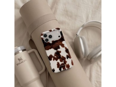 Tech-Protect Lamano MagSafe case for iPhone 18 Pro Max / 17 Pro - brown and white Tech-Protect Lamano MagSafe case for iPhone 18 Pro Max / 17 Pro - brown and white