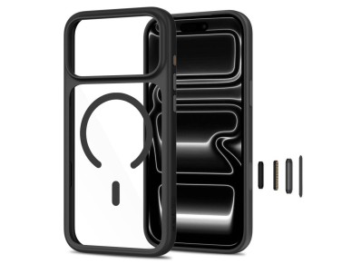 Tech-Protect MagOne CC MagSafe Case + Pel�cula de Vidro Temperado (2 unidades) para iPhone 18 Pro / 