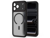 Tech-Protect MagCam MagSafe Case for iPhone 18 Pro Max / 17 Pro Max - Matte Black and Red Tech-Protect MagCam MagSafe Case for iPhone 18 Pro Max / 17 Pro Max - Matte Black and Red
