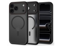Capa Tech-Protect MagCam MagSafe para iPhone 18 Pro Max / 17 Pro Max - Preto Fosco e Vermelho Capa Tech-Protect MagCam MagSafe para iPhone 18 Pro Max / 17 Pro Max - Preto Fosco e Vermelho