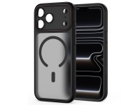 Funda Tech-Protect MagCam MagSafe para iPhone 18 Pro / 17 Pro - Negro mate y rojo