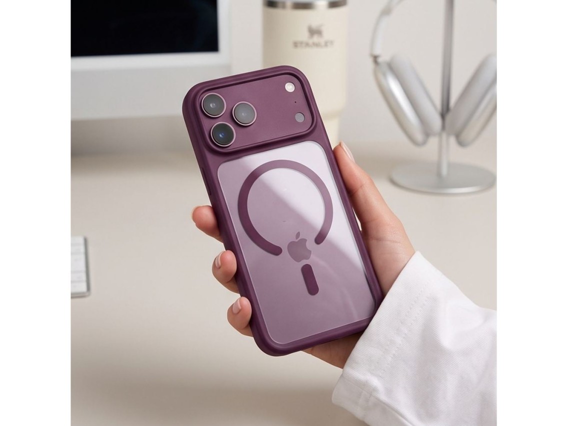 Funda Tech-Protect MagOne CC MagSafe + protector de pantalla de vidrio templado (paquete de 2) para