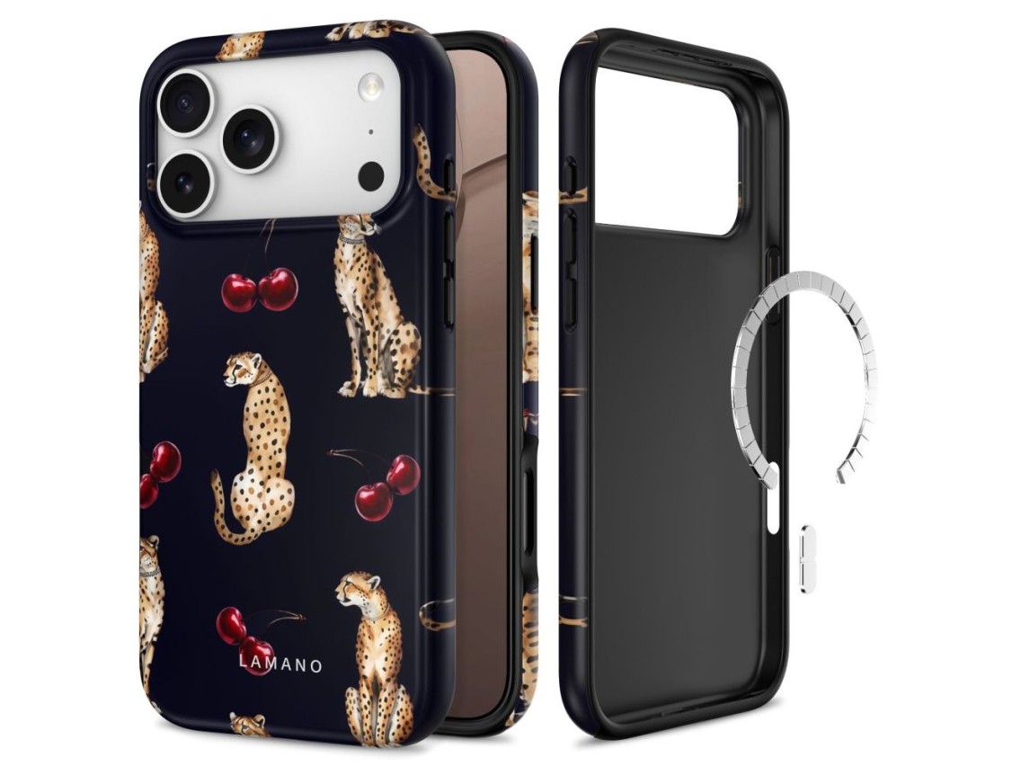 Funda Tech-Protect Lamano MagSafe para iPhone 18 Pro Max / 17 Pro Max - Negro y marrón