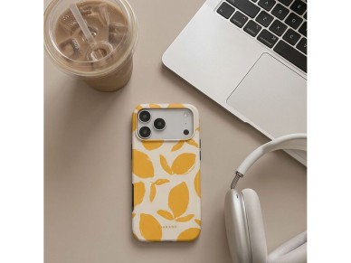 Tech-Protect Lamano MagSafe case for iPhone 18 Pro / 17 Pro - yellow and white Tech-Protect Lamano MagSafe case for iPhone 18 Pro / 17 Pro - yellow and white