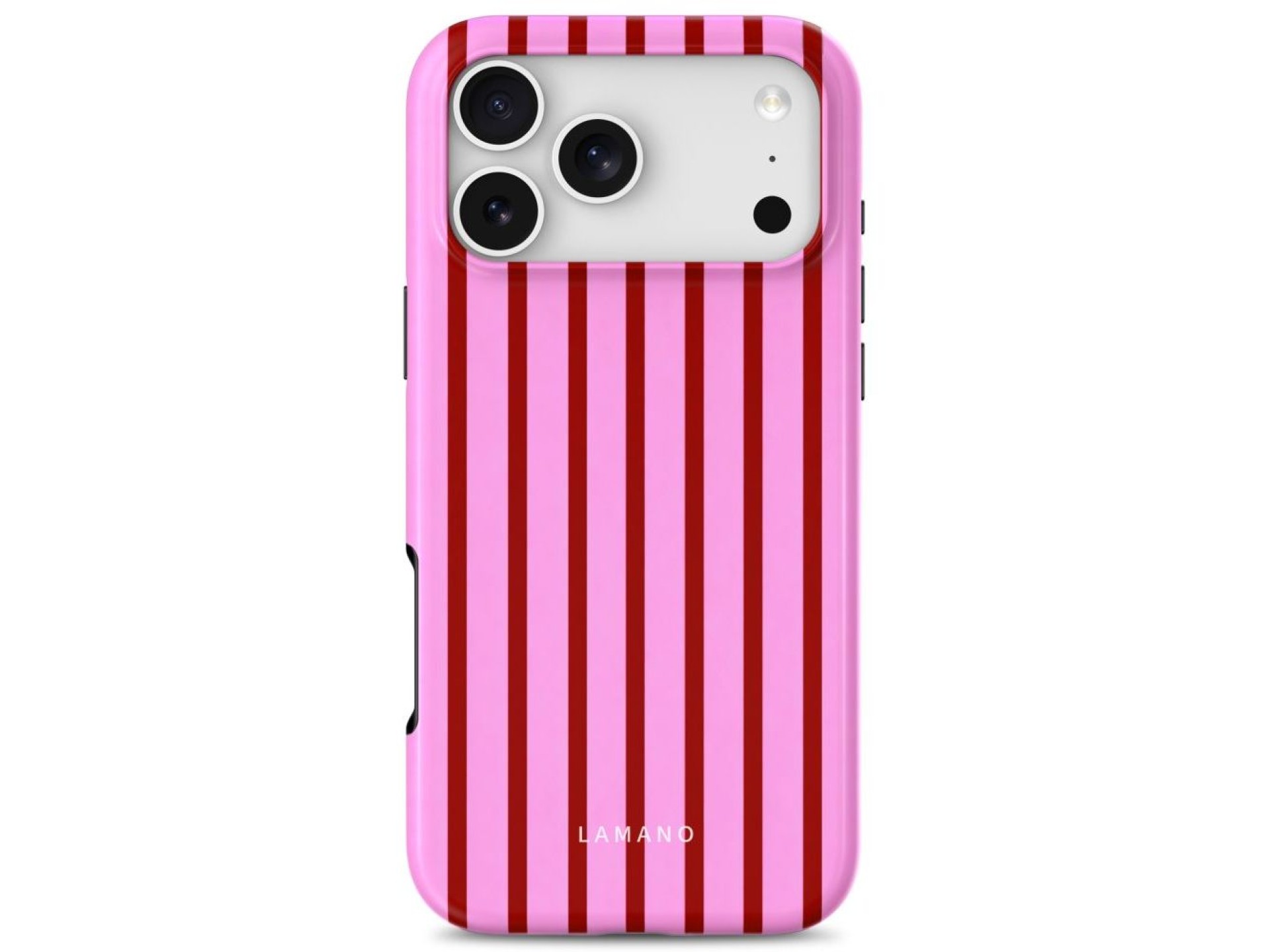 Funda Tech-Protect Lamano MagSafe para iPhone 18 Pro Max / 17 Pro Max - Rosa/Rojo