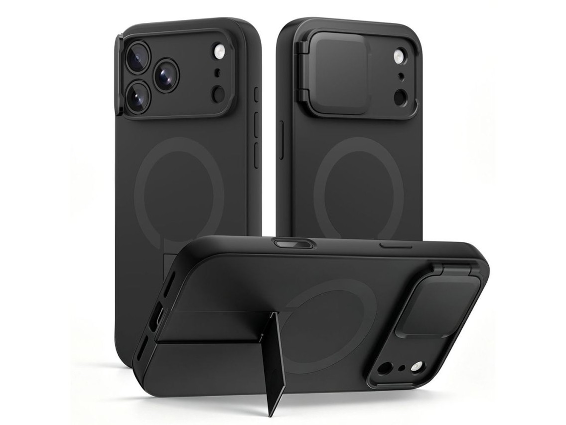 Tech-Protect Kevlar Aura MagSafe Case for iPhone 18 Pro Max / 17 Pro Max - Black