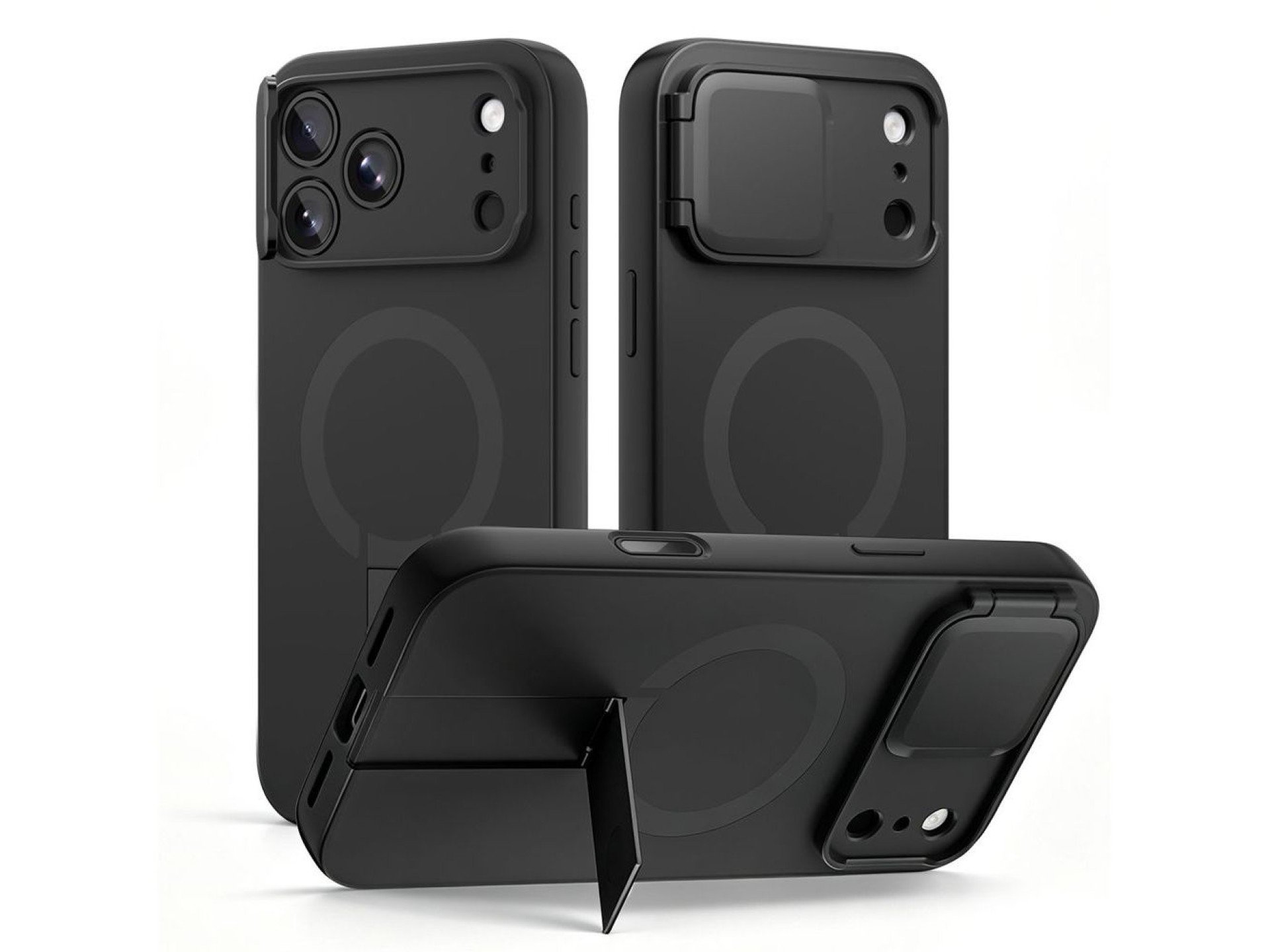Tech-Protect Kevlar Aura MagSafe Case for iPhone 18 Pro Max / 17 Pro Max - Black