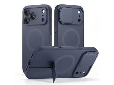 Tech-Protect Kevlar Aura MagSafe Case for iPhone 18 Pro / 17 Pro - Navy Blue