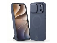 Funda Tech-Protect Kevlar Aura MagSafe para iPhone 18 Pro / 17 Pro - Azul marino