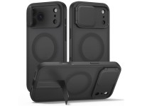Tech-Protect Kevlar Aura MagSafe Case for iPhone 18 Pro / 17 Pro - Matte Black