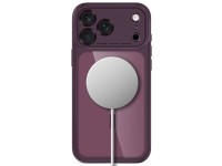 Tech-Protect MagPeak MagSafe CC Case for iPhone 18 Pro Max / 17 Pro Max - Clear Burgundy Tech-Protect MagPeak MagSafe CC Case for iPhone 18 Pro Max / 17 Pro Max - Clear Burgundy