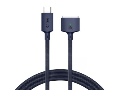 Tech-Protect MMC01 Ultraboost USB-C / MagSafe 3 140W 300cm Cable for MacBook - Navy Blue Tech-Protect MMC01 Ultraboost USB-C / MagSafe 3 140W 300cm Cable for MacBook - Navy Blue
