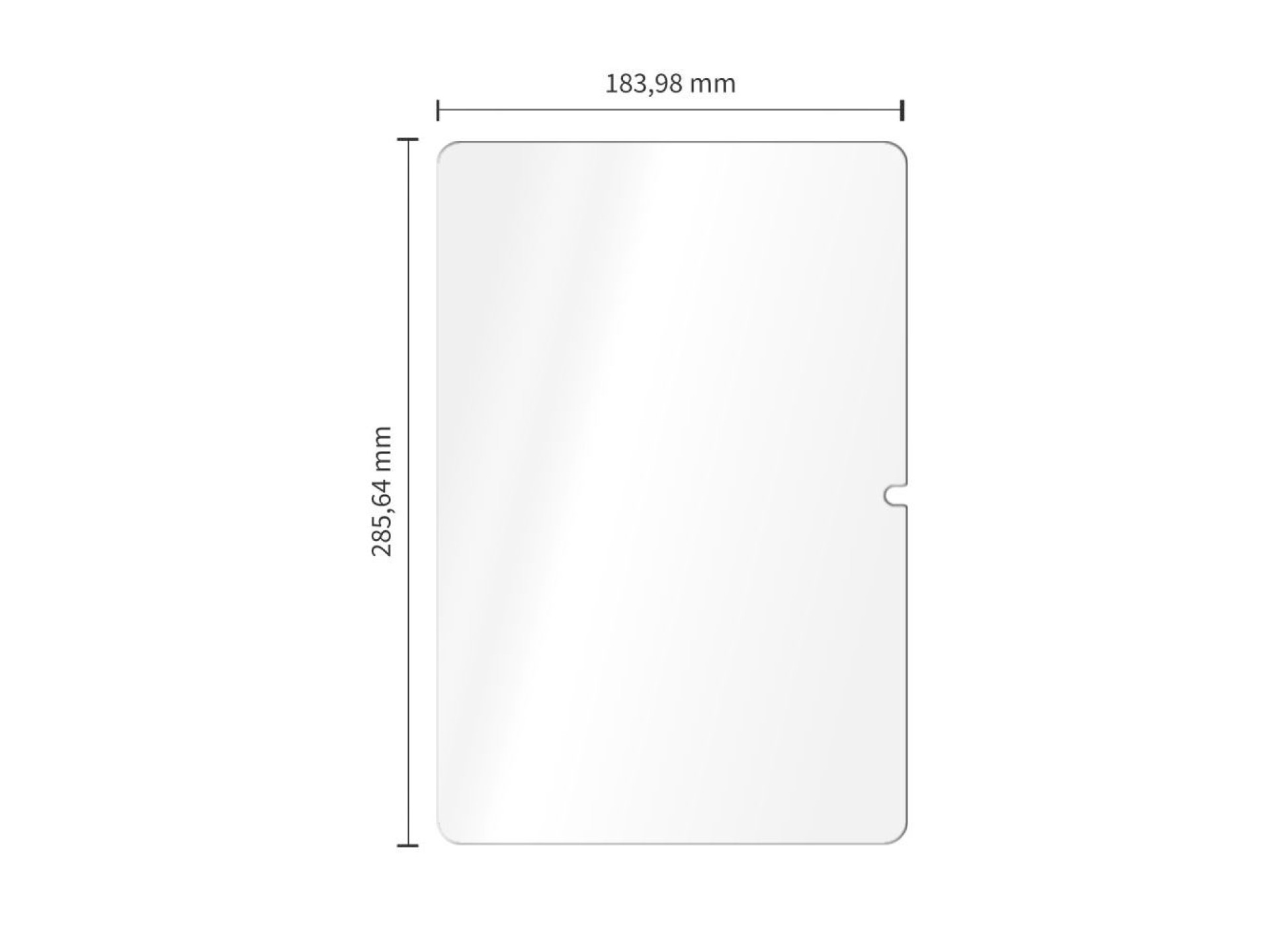 Tech-Protect Glass Fit+ 2-Pack Tempered Glass for Samsung Galaxy Tab S12+ 12.4