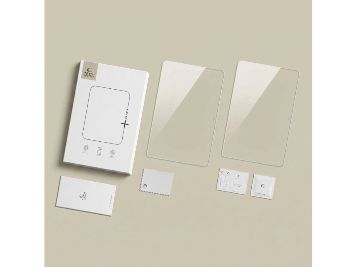 Tech-Protect Glass Fit+ 2-Pack Tempered Glass for Samsung Galaxy Tab S12+ 12.4"