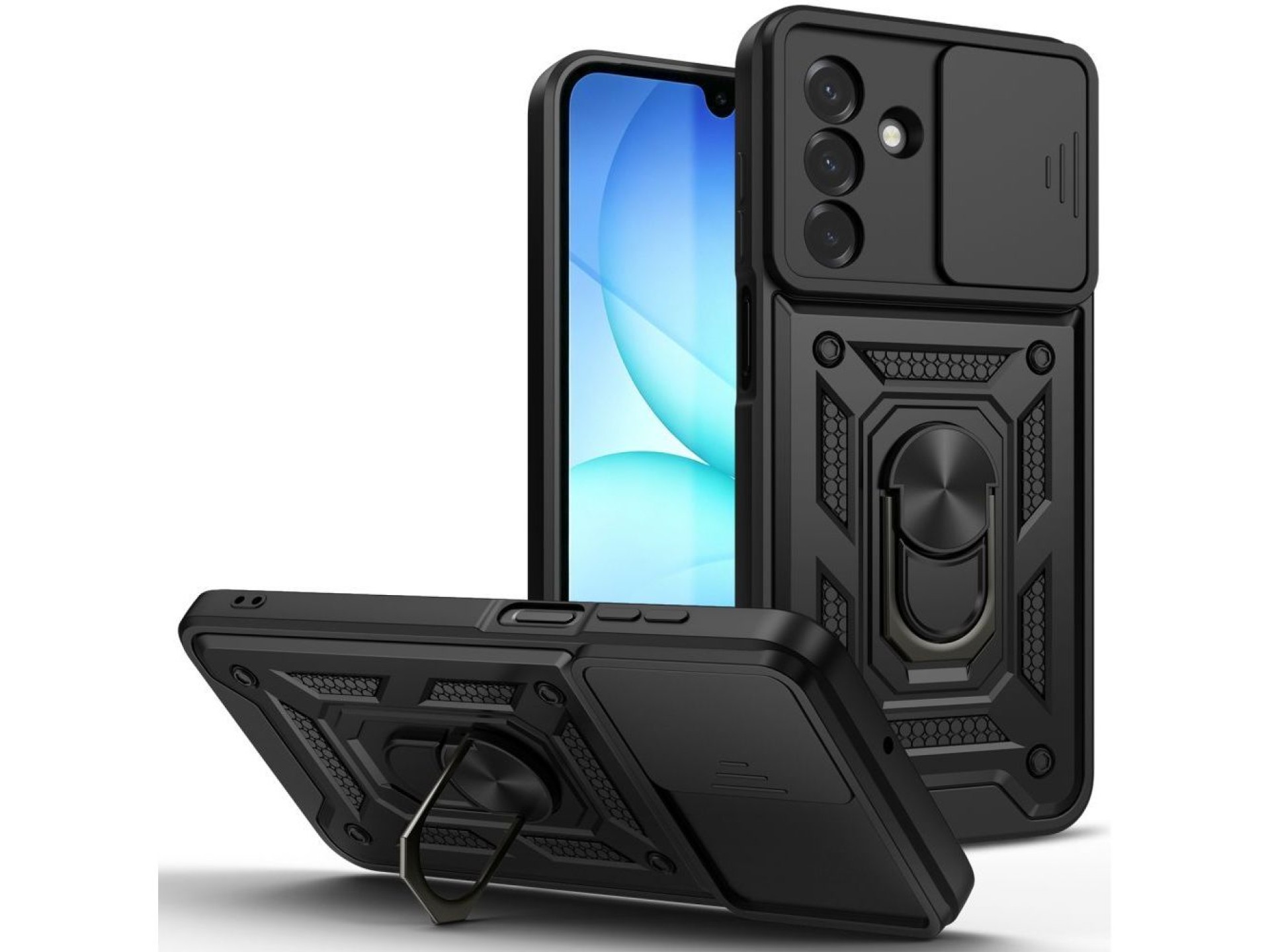 Tech-Protect CamShield Pro Case for Samsung Galaxy A17 / A18 / A26 4G / 5G - Black