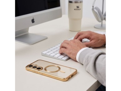 Tech-Protect MagFlex Case for Samsung Galaxy S26 FE - Gold Tech-Protect MagFlex Case for Samsung Galaxy S26 FE - Gold