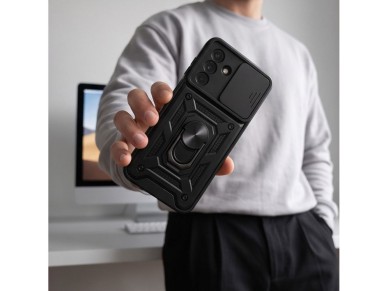 Capa Tech-Protect CamShield Pro para Samsung Galaxy A17 / A18 / A26 4G / 5G - Preta Capa Tech-Protect CamShield Pro para Samsung Galaxy A17 / A18 / A26 4G / 5G - Preta