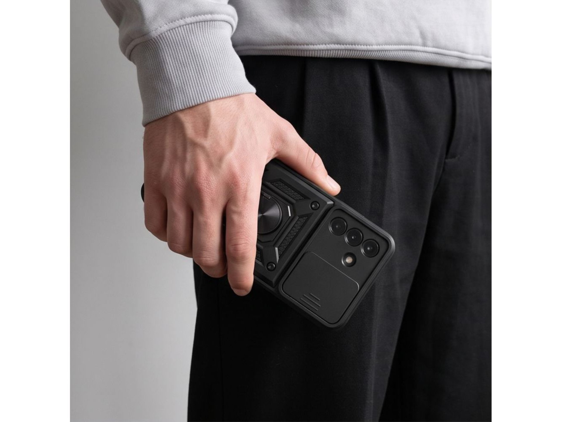 Tech-Protect CamShield Pro Case for Samsung Galaxy A17 / A18 / A26 4G / 5G - Black