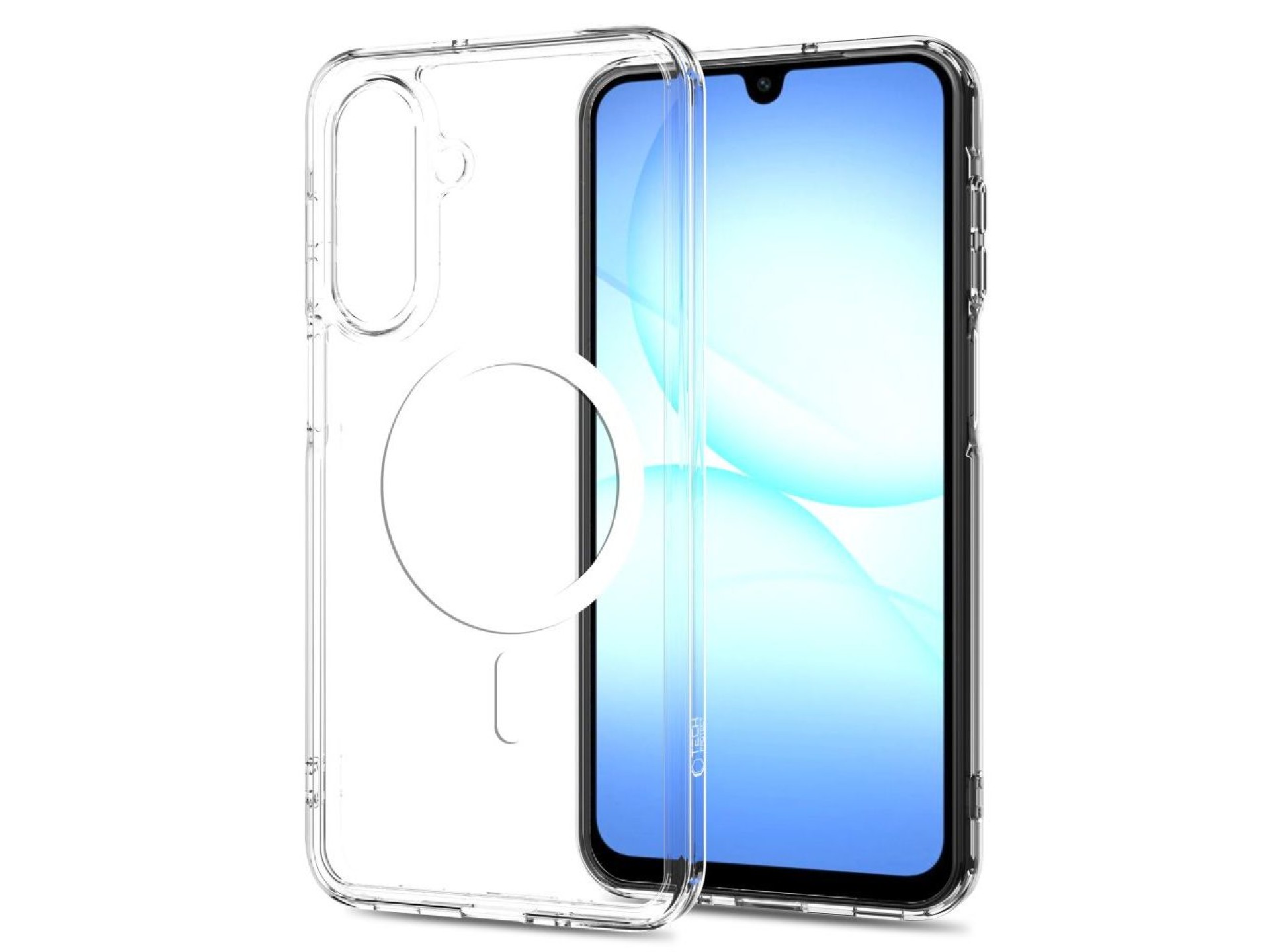 Tech-Protect FlexAir Hybrid MagSafe Case for Samsung Galaxy A17 / A18 4G / 5G - Transparent