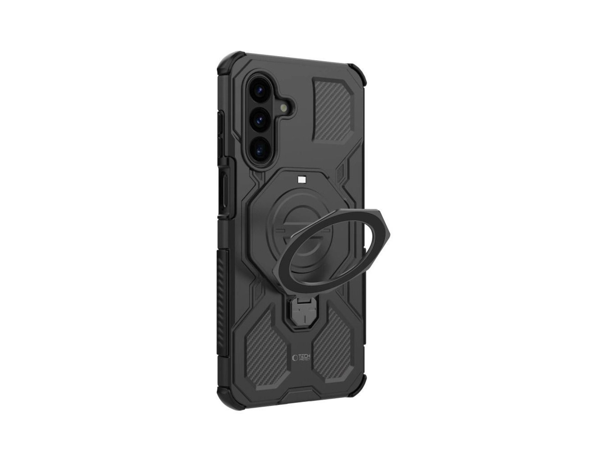 Tech-Protect TacticStand MagSafe Case for Samsung Galaxy A17 / A18 4G / 5G - Matte Black