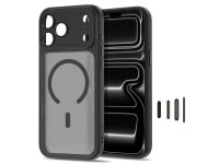 Capa Tech-Protect MagPeak MagSafe CC para iPhone 18 Pro / 17 Pro - Preto Fosco Capa Tech-Protect MagPeak MagSafe CC para iPhone 18 Pro / 17 Pro - Preto Fosco