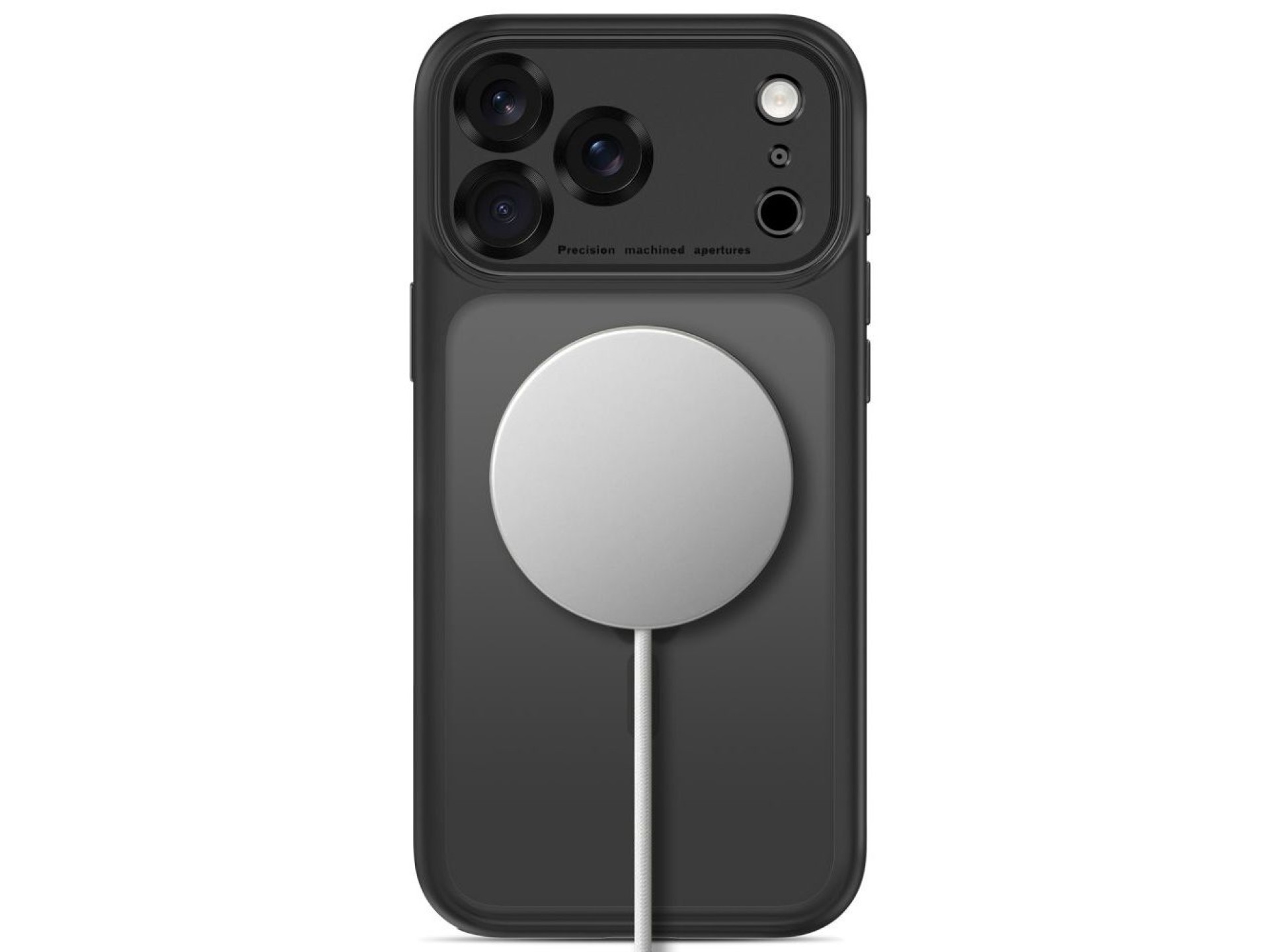 Capa Tech-Protect MagPeak MagSafe CC para iPhone 18 Pro / 17 Pro - Preto Fosco