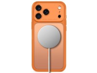 Tech-Protect MagPeak MagSafe CC case for iPhone 18 Pro / 17 Pro - matte orange Tech-Protect MagPeak MagSafe CC case for iPhone 18 Pro / 17 Pro - matte orange