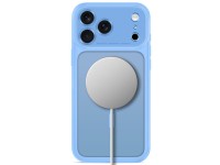 Tech-Protect MagPeak MagSafe CC Case for iPhone 18 Pro / 17 Pro - Light Blue Matte Tech-Protect MagPeak MagSafe CC Case for iPhone 18 Pro / 17 Pro - Light Blue Matte